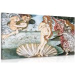 Obraz reprodukce Zrození Venuše - Sandro Botticelli - 150x100 – Hledejceny.cz