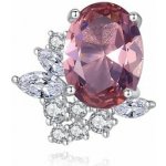 Krista Paulitti Stříbrné ozdoby na NailArt MORGAN GEMSTONE SELECTION 925 SILVER Ø 11 MM X 11 MM ROSE 002 – Hledejceny.cz