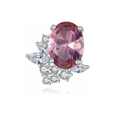 Krista Paulitti Stříbrné ozdoby na NailArt MORGAN GEMSTONE SELECTION 925 SILVER Ø 11 MM X 11 MM ROSE 002 – Hledejceny.cz