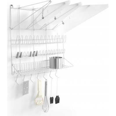 Hendi Nástěnná police nejen na plnící sáčky, 500x360x(H)560mm – Zboží Mobilmania