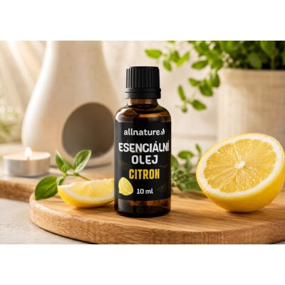 Allnature Esenciální olej Citron 10 ml – Sleviste.cz