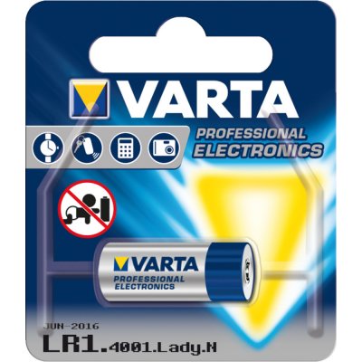 Varta Professional LR1/E90 1.5V 1ks VARTA-4001 – Zbozi.Blesk.cz