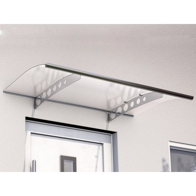 Gutta Guttavordach PT/ET 160 x 90 cm stříbrná / čirá 7200403 – Hledejceny.cz