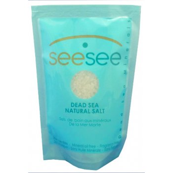 SeeSee Dead Sea Minerals Natural Salt přírodní sůl z Mrtvého moře 200 g