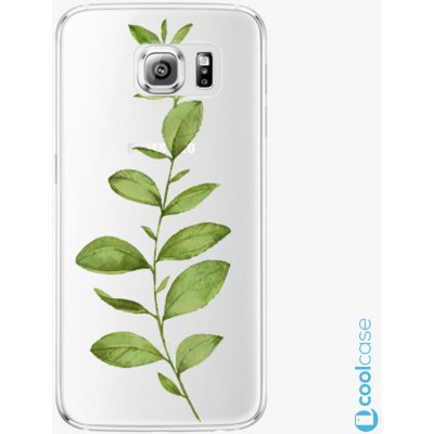 Pouzdro iSaprio - Green Plant 01 - Samsung Galaxy S6 Edge – Zboží Mobilmania