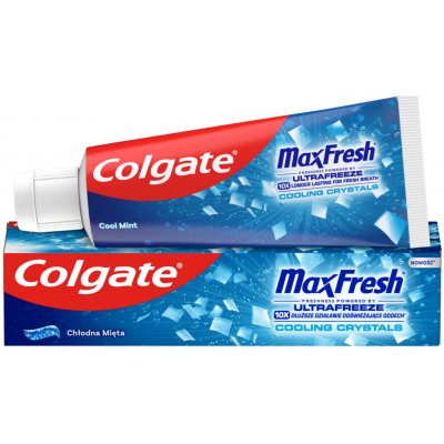 Colgate Max Fresh Cooling Crystals 75 ml – Zboží Mobilmania