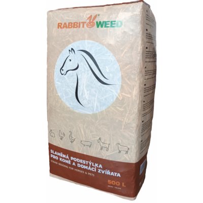 Rabbit Weed slaměná podestýlka pro koně 500l – Zboží Dáma Rabbit Weed slaměná podestýlka pro koně 500l – Zboží Dáma