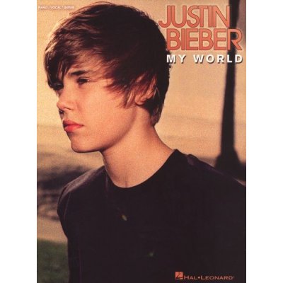 Justin Bieber My World noty, akordy, texty, klavír, kytara, zpěv – Zboží Mobilmania