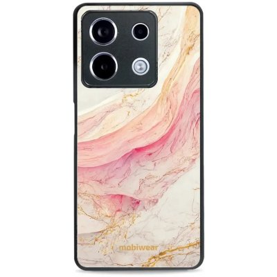 Mobiwear Glossy Xiaomi Redmi Note 13 Pro 5G / Poco X6 5G - G027G - Růžový a zlatavý mramor – Zbozi.Blesk.cz