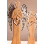 Paramit RAFAEL Velký dřevěný anděl 53 cm – Zboží Mobilmania