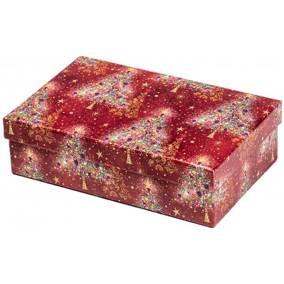 ARGUS Dárková krabice vánoční papír 25381172 – Zboží Dáma