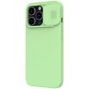 Pouzdro a kryt na mobilní telefon Apple Pouzdro Nillkin CamShield Silky iPhone 13 Pro Mint Green