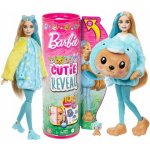 Barbie Cutie Reveal Barbie v kostýmu medvídek v kostýmu delfína HRK25 – Zboží Mobilmania