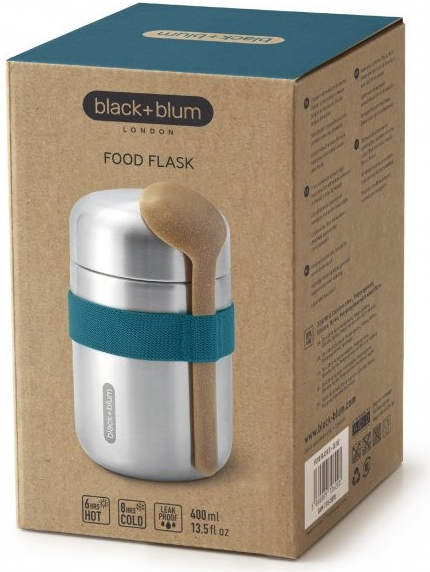 Black+Blum Vakuová láhev na potraviny Oceán 400 ml