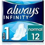 Always Infinity Normal vložky s křidélky 12 ks – Zbozi.Blesk.cz