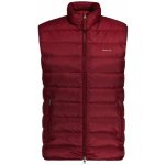 Gant vesta Light down Gilet červená – Zboží Mobilmania