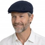 Borsalino pánská letní lněná bekovka driver cap tmavě modrá – Hledejceny.cz