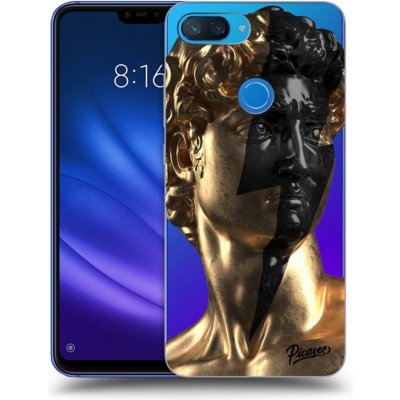 Pouzdro Picasee silikonové Xiaomi Mi 8 Lite - Wildfire - Gold čiré – Zbozi.Blesk.cz