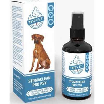 Topvet Stomaclean ústní sprej pro psy sol 50 ml – Zboží Mobilmania