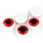 Knoflík oko - 24" - 15,24mm - různé barvy Knoflík - oko - 24" - 15,24mm: Červená – Hledejceny.cz