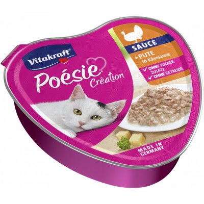 Vitakraft Cat Poésie šťáva krocan v sýr.om. 85 g – Zboží Mobilmania