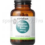 Viridian Organic Valerian Root 400 mg 60 kapslí – Zboží Mobilmania