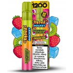 Kurwa Rocket Raspberry Kiwi Ice 20 mg 1 200 potahů – Zboží Dáma