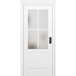 Erkado Posuvné do pouzdra Peonia Bílé 80 x 197 cm – Sleviste.cz