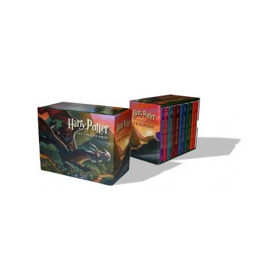 Harry Potter Paperback Boxset #1-7 Kniha – Zboží Mobilmania