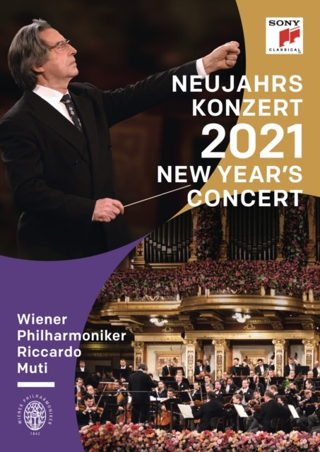 SONY MUSIC RICCARDO MUTI & VIENNA PHIL-HARMONIC - New Years Concert 2021 DVD