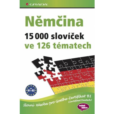 Němčina 15 000 slovíček ve 126 tématech – Hledejceny.cz