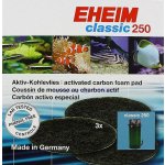 Filtrační náplň EHEIM molitan uhlíkový jemný Classic 250 3 ks 1126281300000 – Zboží Mobilmania