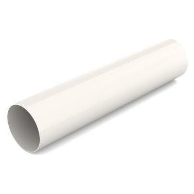 Bryza Svod bez hrdla Ø 63 mm 3 m plast RAL 9010 bílý – HobbyKompas.cz