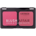 Catrice Blush Affair Cream & Powder Palette krémová a pudrová tvářenka 010 Stunning Strawberry 6 g – Zboží Dáma