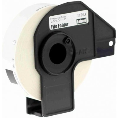 Alternativní etikety Brother DK-11203, 17mm x 87mm, 300 ks štítků – Hledejceny.cz