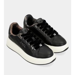 Anekke dámské kožené boty Sneakers Casual Black