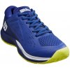 Dětské tenisové boty Wilson Rush Pro Ace JR - blueing/blue print/safety yellow