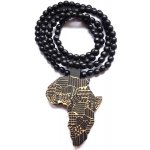 Blingstar Přívěsek Wood Afrika Korále BN 836 Africa – Zboží Dáma