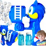 SONIC AUTOMATICKÝ PISTOL NA MÝDLOVÉ BUBLINY S TEKUTINOU SONIC JEŽEK – Zboží Dáma