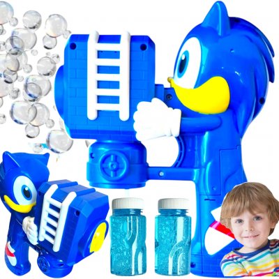 SONIC AUTOMATICKÝ PISTOL NA MÝDLOVÉ BUBLINY S TEKUTINOU SONIC JEŽEK – Zboží Dáma