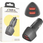 Nabíječka do auta s funkcí rychlého nabíjení 2xUSB QC3, 0,36W, 7,2A KELTIN – Hledejceny.cz