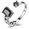 Prsteny Royal Fashion prsten Černý zirkon VSR043