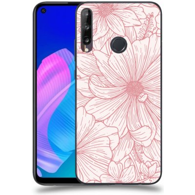 Pouzdro ACOVER Huawei P40 Lite E s motivem Floral I – Zboží Mobilmania