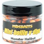 Mikbaits Mini boilies v Dipu 50 ml 6-8 mm Monster Halibut – Zboží Dáma