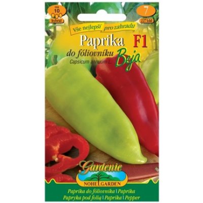 Paprika zeleninová do fóliovníku BEJA F1- hybrid