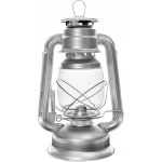 Petrolejová lampa MFH Max Fuchs 28 cm Silver – Hledejceny.cz