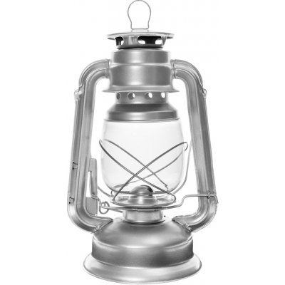Petrolejová lampa MFH Max Fuchs 28 cm Silver – Hledejceny.cz