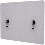 Design-Shop Akustický panel na stůl HWC-G75 dvoustěnná látka/textil 60 x 75 cm šedá – Zboží Dáma Design-Shop Akustický panel na stůl HWC-G75 dvoustěnná látka/textil 60 x 75 cm šedá – Zboží Dáma