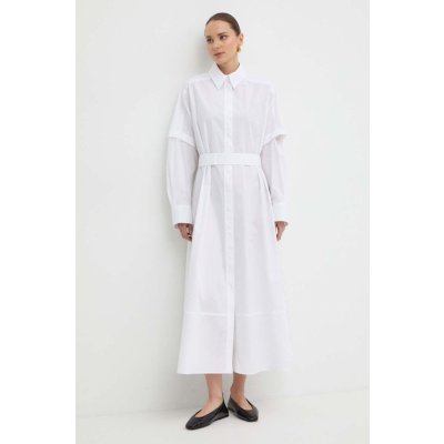Ivy Oak Bavlněné šaty bílá maxi IO117614