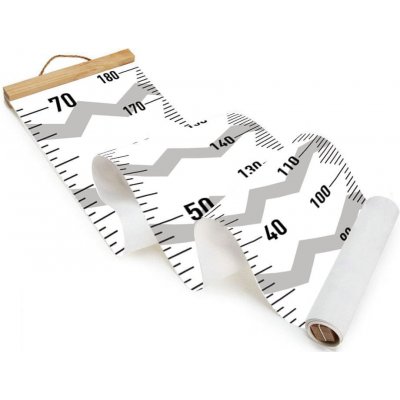 Funlife dětský metr cikcak šedý – Zboží Dáma